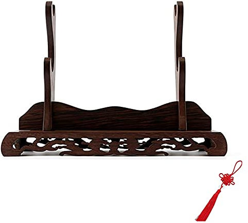 Schwertständer Waffenständer Schwertständer Schwerthalter Klassischer Waffenständer Katana Genji Samurai-Schwertklinge Mittelalterlicher Schwertständerhalter Samurai-Schwerthalter (Ebene) (Zweite Et