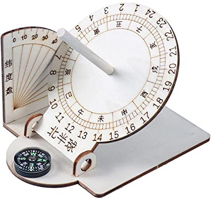 Mumuve Sonnenuhr-Modelle, äquatoriell, Sonnenuhr, wissenschaftliche Modelle, Sonnenuhr, Desktop-Ornamente, Geographie, Lehrwerkzeug