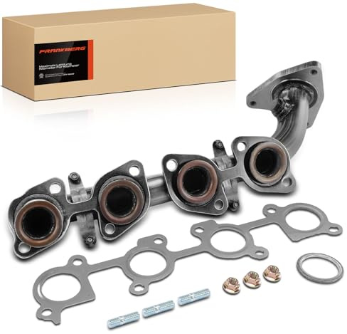 Frankberg Colector de escape Compatible con LX UZJ100 4.7L 1998-2005 Land Cruiser 100 J1 4.7L 1998-2005 Replace# 1710550121