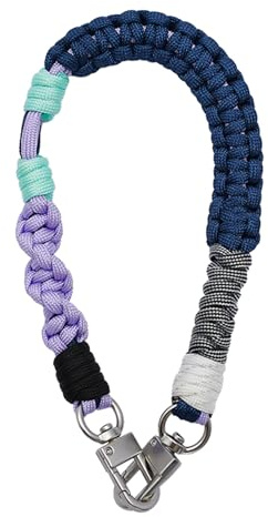 CHUQING Cadena para teléfono móvil, cordón corto para muñeca, correa para teléfono móvil, llavero corto, pulsera, cordón para muñeca