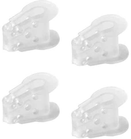 1 paio di separatori per le dita dei piedi, correttore per le dita dei piedi, separatori per le dita dei piedi in silicone