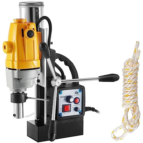 MD40 40mm perceuse magnétique 1100W vitesse continue banc de forage électrique Machine for la Structure en acier d'ingénierie Pour la maison au quotidien(Single Drill)