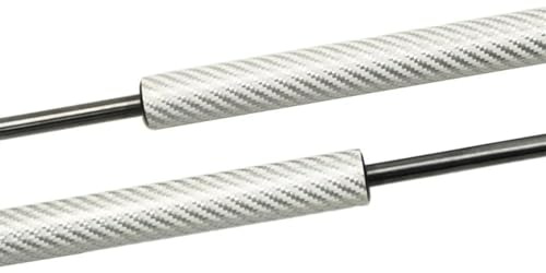 Resortes De Resorte De Gas, Amortiguador De Soporte De Elevación, Maletero Trasero con Carga De Gas para Daewoo para Lanos (KLAT) 1997- PortóN Trasero Muelle NeumáTico(Plata)