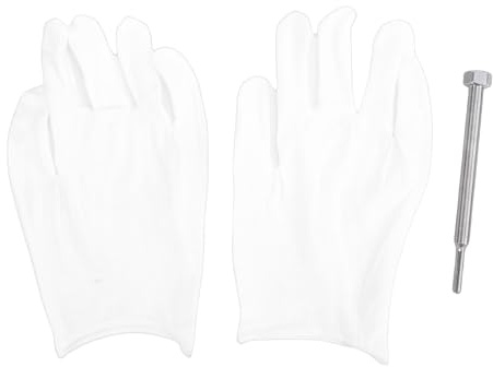 KIMISS Strumento per Alesaggio Candelette per Motori Duramax 6.6L 3.0L 2.8L, Detergente per Depositi di Carbonio, Ripristina Filetti, Kit di Alesatura Candelette 7223 (maniglia d'argento)