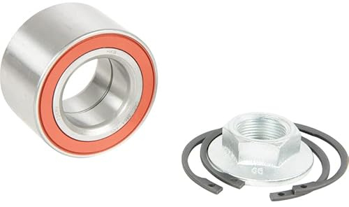 Set di cuscinetti compatti a ruota per tamburo del freno KNOTT BPW 34/64 x 37 mm, 3464 con inclusi dado flangiato e anello di sicurezza