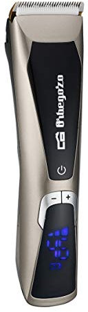 Orbegozo CTP 3500 - Cortapelos profesional, resistente al agua, cuchilla móvil cerámica autoafilable y fija con revestimiento de titanio, 2 horas de autonomía, 1400 MAH, 3 velocidades