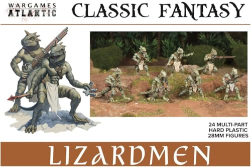 Wargames Atlantic – klassisk fantasy: ödmän (24 flerdels hårdplast 28 mm figurer)