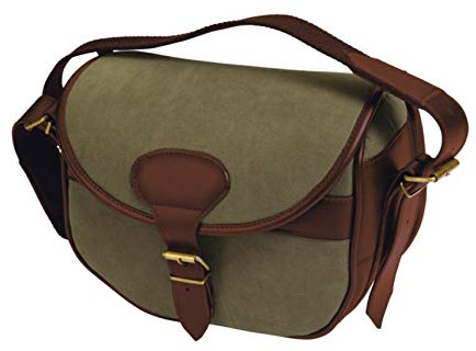 Verney-Carron Perdrix rapid load shotgun cartridge bag in green - holds 100 12ga cartridges