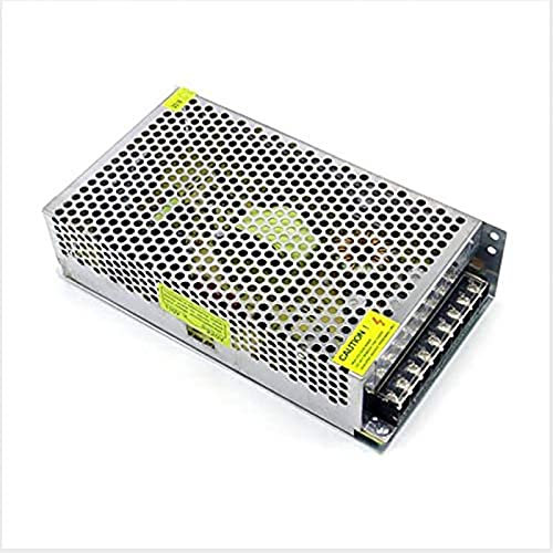Universal Regulated Switching Power Supply, DC 12V 20A Switching Power Supply Driver Converter Adapter Transformer Wide Input Voltage Range for LED CCTV Radio IP Camera