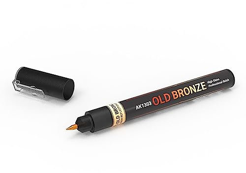 AK Interactive AK1303 METALLIC Liquid Marker - OLD BRONZE
