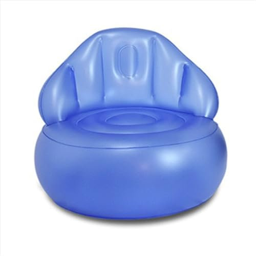 ZMIN Aufblasbares Sofa, Luftsofa im Freien, aufblasbarer Lazy-Sofa-Stuhl, aufblasbare Couch, einfaches Sofa, für Wohnzimmer, Camping, Büro, Balkon, Reisen,B,70 * 58 * 29cm