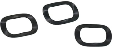 WHBFT 100/50/10/5 pièces M4 M5 M6 M8 M10 M12toM108 Noir DIN 137B rondelles à Ressort ondulées JB7590 rondelles ondulées (Size : M16(50PCS))