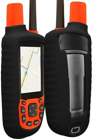 kwmobile Hülle kompatibel mit Garmin Astro 430 / Astro 320 - Schutzhülle für GPS Handgerät in Schwarz