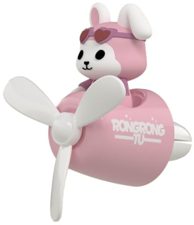 Cartoon Bear Pilot Désodorisant De Voiture Air FerrinisseurD'air Automobile | Diffuseur Parfum Voiture Sent Bon Diffuseur Accessoire, Avec 2 Tablettes De Parfum