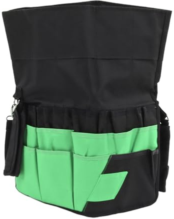 42 poches de rangement pour outils de jardinage, sac à outils seau facile à transporter, gain de place, sac fourre-tout pour outils de jardinage pour ranger les ciseaux, les (-3111230170812)