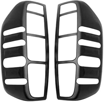 ZHINUAN Auto Rücklicht Lampe Haube Teile Rücklicht Abdeckung Fit for Navara D40 2007-2014 Auto Zubehör Nebelschlussleuchten-Ziersatz