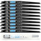 MUOZLOP10 Pack 225mm Säbelsägeblätter Set，6 TPI Sägeblätter für Säbelsäge，für Holz Säbelsägeblätter (10, 6TPI,225mm)