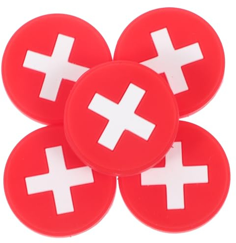 CIYODO Set da 5 Pezzi di Smorzatori di Vibrazioni in Silicone per Racchette da Tennis Ammortizzatori Antivibrazione Leggeri e Portatili per Migliorare Comfort e Controllo in Partita