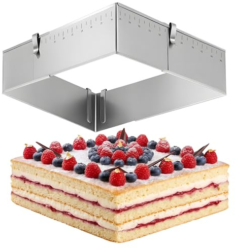 ICARE Marco para horno Rectangular ajustable 8 cm