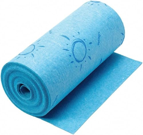 Vileda Professional, Quick'n Dry Schwammtuch Rolle,Blau, 25cm x 10m