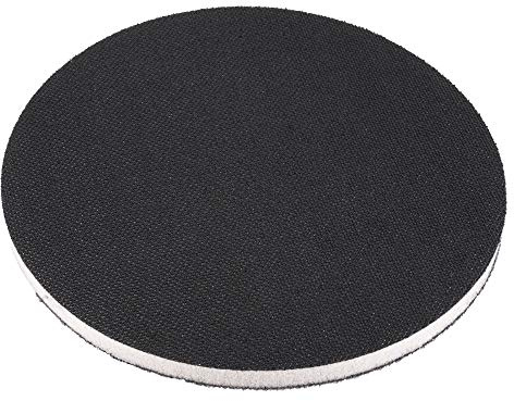 DFS Soft Interface Pad 200mm / 8 - Sanding Pad - Hook & Loop - Made in Germany | Foam for sanding curves and contours. Sticks between sandpaper and sanding machine or polishing machine