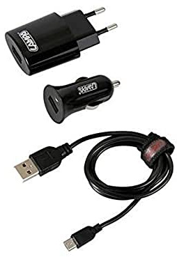 Lampa 40816 Micro USB-laddkabel för hem och bil