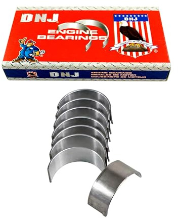 DNJ RB124 Rod Bearings Set Standard for 1996-2012 Hyundai, Kia Elantra, Soul, Spectra 1.8L-2.0L L4 16V DOHC 1975cc