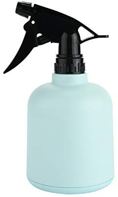 T4U Plastic Plant Mister, Fine Mist Spray Bottle with Top Pump Trigger, Indoor Plant Watering Can Water Sprayer for Flowers Herbs Plants Home Garden Blue (600ML)