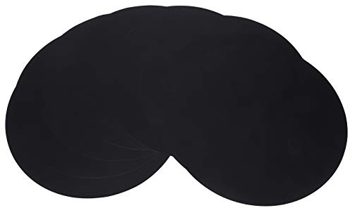 Duokon 10 pièces Tapis antiadhésif réutilisable poêle à Frire Barbecue Feuille de revêtement réutilisable en Fiber de Verre Tampon d'huile de Cuisson pour Cuisine