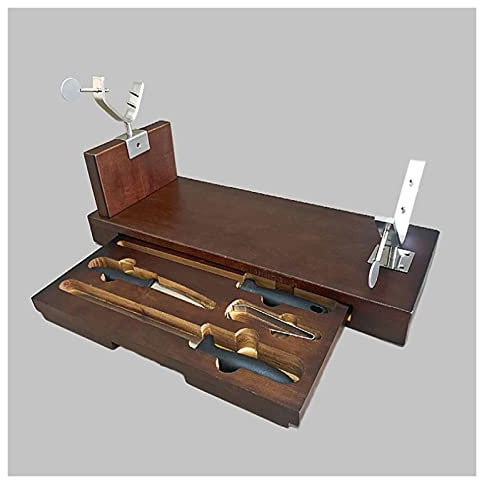 FIONEL Porta Prosciutto Supporto for prosciutto 1 PZ Stand in Legno di stoccaggio for Barbecue a Domicilio, Ristorante Casa Accessori for la Cucina Supporto per prosciutto Crudo