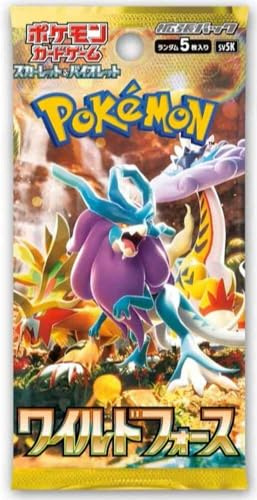 Pokémon Scarlet & Violet Wild Force (sv5K) Booster - JPN