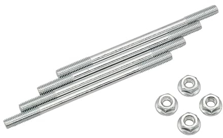 Aqxylzx M6 * 105 MM Motor Zylinderkopf Bohrung Stehbolzen for PW50 PW60 PW80 PY50 Dirt Bike
