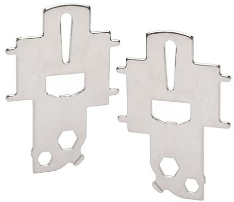Lot De 2 Clés De Bouchon De Gaz En Acier Inoxydable, Ouvre-Réservoir De Carburant Pour Bateau, Loquet De Bouteille, Tournevis Hexagonal Avec Clé De Plaque De Pont Pour La Plupart