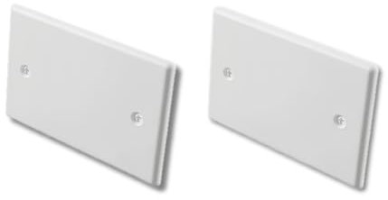 2 Coperchi per Cassetta di Derivazione - Copertura Scatola Elettrica da Esterno - Copri Quadro Elettrico - Disponibile in più misure (153x98 mm)