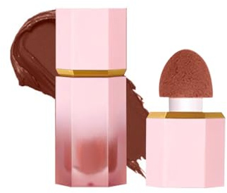 Blush Liquido, Texture Leggera Crema di Fard Liquido, Blush In Crema Leggero e Effetto Naturale, Fard Lunga Durata Altamente Pigmentato per Dewy Trucco