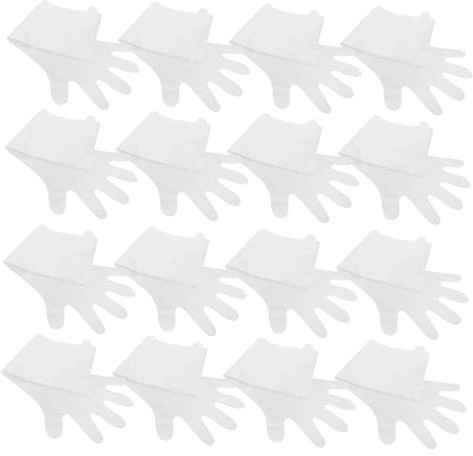WOFASHPURET 10paare Transparente Langanhaltende Touchscreen-handmasken Feuchtigkeitsversorgung Wiederverwendbar-handschuhe Für Trockene Hände Und Hautreparatur Für Spa Und Zuhause