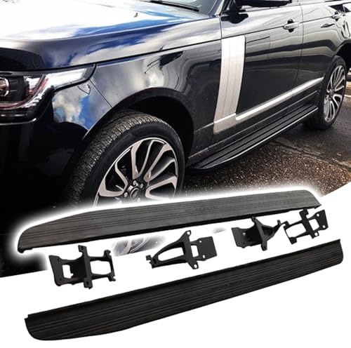 2 Barras Nerf Laterales para Estribo para Land Rover LR Range Rover LWB SWB L405 2014-2022 (con Soportes)