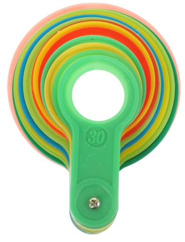 HOMSFOU Calibre De Frutas De Plástico Anillo De Medición De Diámetro Para Naranjas Manzanas Duraznos Cítricos Y Uso En Granjas Tiendas Y Mercados
