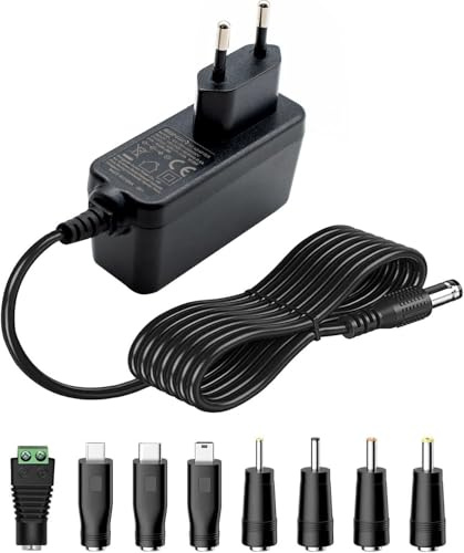 Alimentatore di rete 5 V 2 A 10 W DC AC 100 V-240 V a DC 5 Volt 2 Amp 1 A 1,5 A cavo di alimentazione di ricambio USB tipo C per telecamera di sicurezza Baby Monitor Scanner TV Box Lampone USB Hub