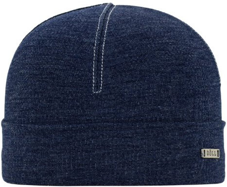 Döll Damen Trikot-Topfmütze Strickmütze, Blau (Dark Blue Denim 0012), One Size (Herstellergröße: 53)