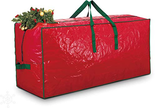Netagon Christmas Tree Wrapping Papers Wreath Decorations Bauble Box Storage Bags Xmas Organiser Holder (Christmas Tree Storage Bag - up to 4ft)