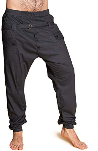 PANASIAM Ch02 Baggy Pants, 15-008 Grey, L