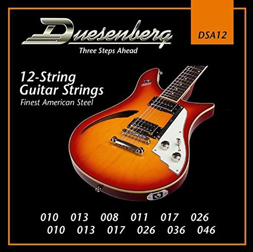 Duesenberg DSA12 Saitensatz für 12-Saiter E-Gitarre, 010-046