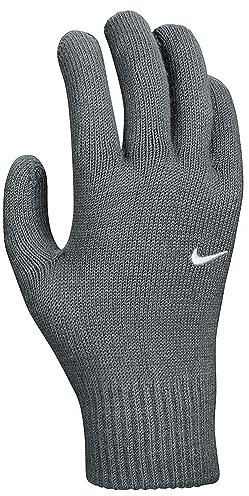 Nike Swoosh Knit 2.0 Herren Handschuhe Grau/Weiß -L/XL