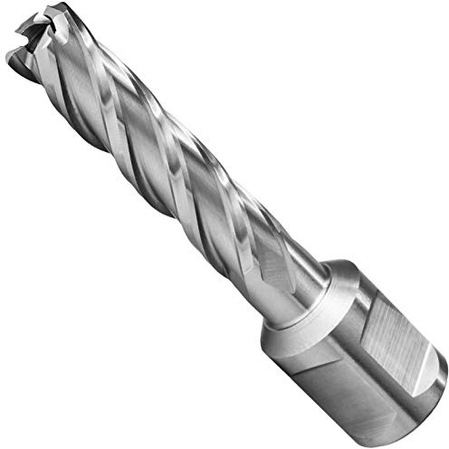 MELVER Kernbohrer HSS Weldonschaft 19mm [3/4] Schnittiefe: 55mm (12)