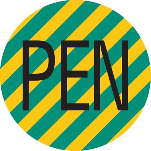 LEMAX® Aufkleber Leiterkennzeichnung, PEN-Leiter - 1 Bund = 100 Stk. Folie selbstklebend 16mm