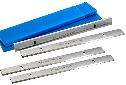 Générique LITAO-XIE, 8 210mm HSS Épaisseur Lame De Rabot 210x16.5x1.5mm Couteau De Dégauchisseuse en Bois pour Scheppach Erbauer Titan Accessoires D'outils Électriques (Taille : 2 Pairs)