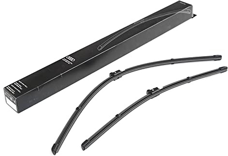 Audi 4KL998002A Scheibenwischer Aero Wischerblätter Wischer vorn, nur für Wischersystem mit integrierten Spritzdüsen (PR-Code 9PF)