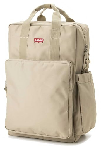 Levi's Men's L-Pack Large Backpack, Taupe