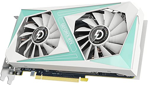 YIWENG Scheda grafica da gioco RTX2060 6G Memoria 6G/192bit/GDDR6 Supporto massimo Risoluzione 8K con 3 interfacce di uscita DP + HD,Scheda video da gioco